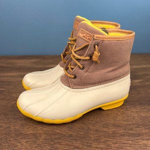 Sperry Women's Saltwater Duck Boots Size 8M